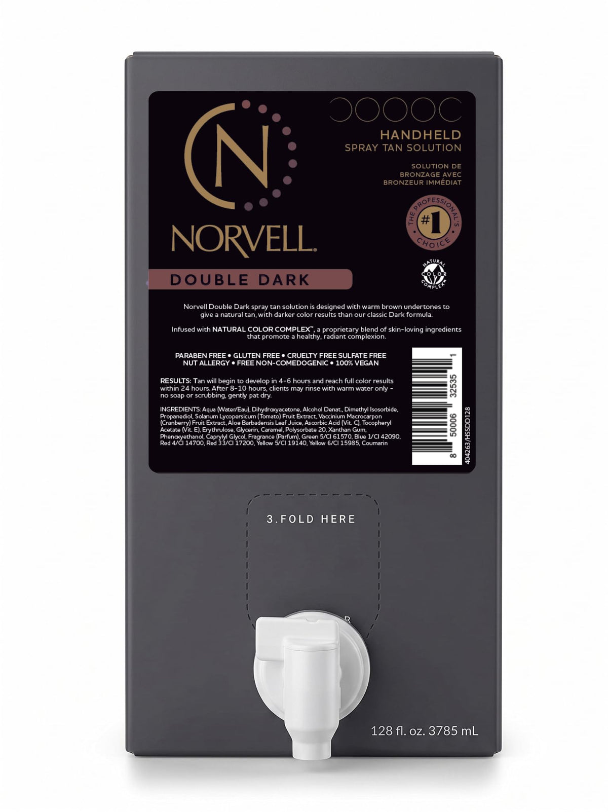 Norvell Premium Spray Tan Solution Double Dark 34 fl oz